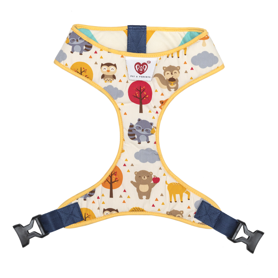 Pet And Parents (Namaste Pets) Sunny Park Reversible Harness for Dogs