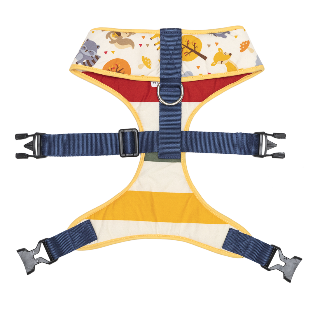 Pet And Parents (Namaste Pets) Sunny Park Reversible Harness for Dogs