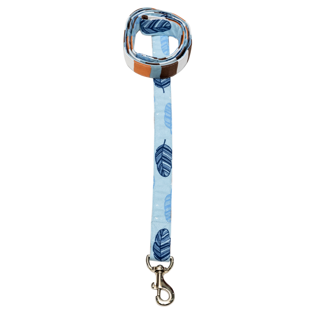 Pet And Parents (Namaste Pets) Stripy Feathers Leash for Dogs