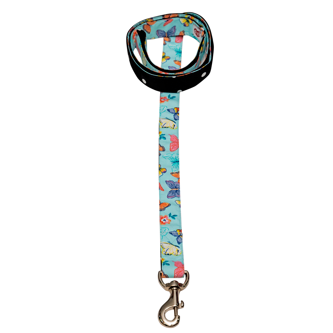 Pet And Parents (Namaste Pets) Butterfly and Polka Leash for Dogs