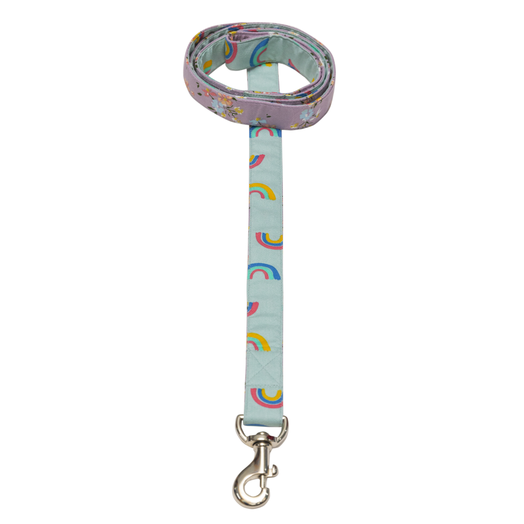 Pet And Parents (Namaste Pets) Floral Rainbow Leash for Dogs