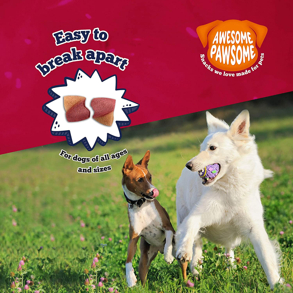 Awesome Pawsome Peanut Butter & Cranberry Grain Free Dog Treats