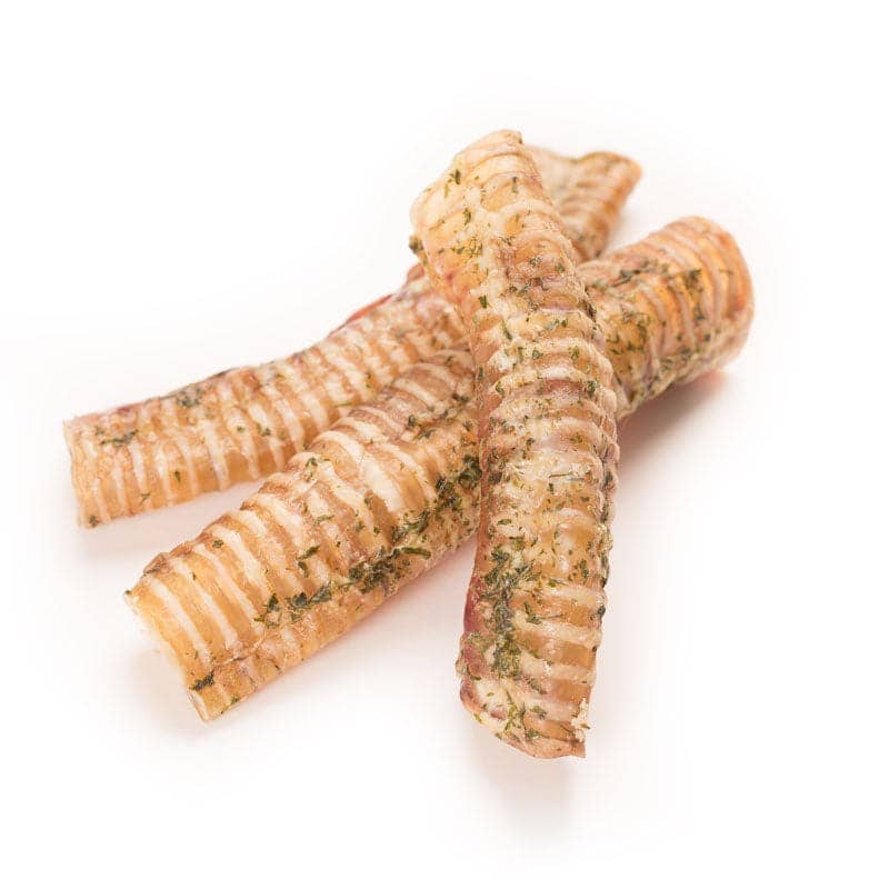Canine Craving Dehydrated Grass-Fed Herb Buffalo Trachea Dog Treat