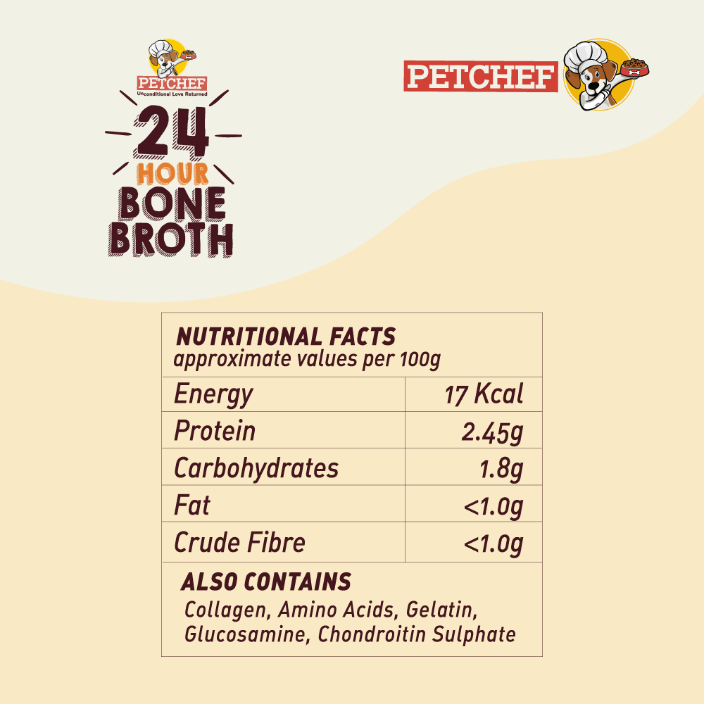 Pet Chefƒ??s 24-Hour Bone Broth for Dogs