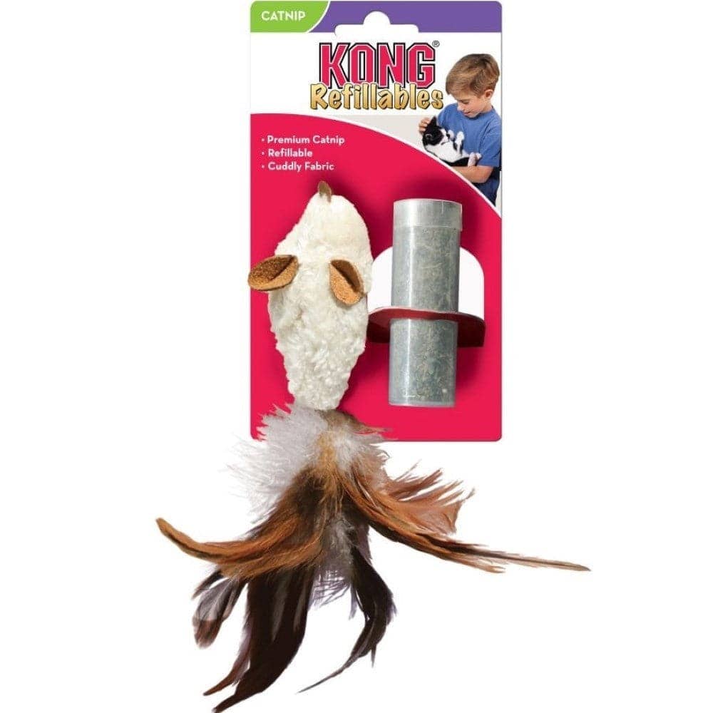 Kong Feather Mouse Toy for Cats