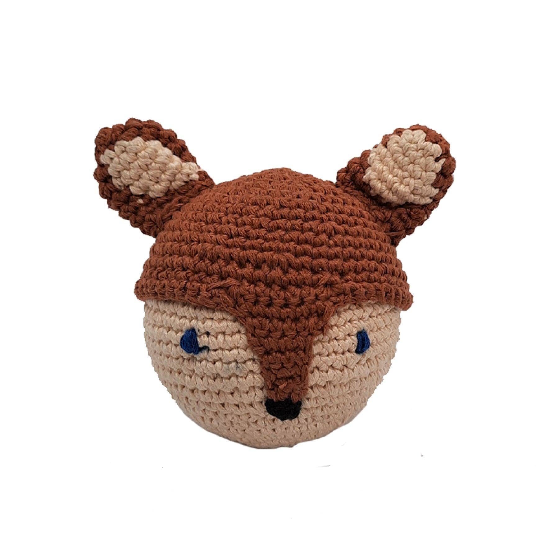 Captain Zack Crochet Fox Toy for Dogs