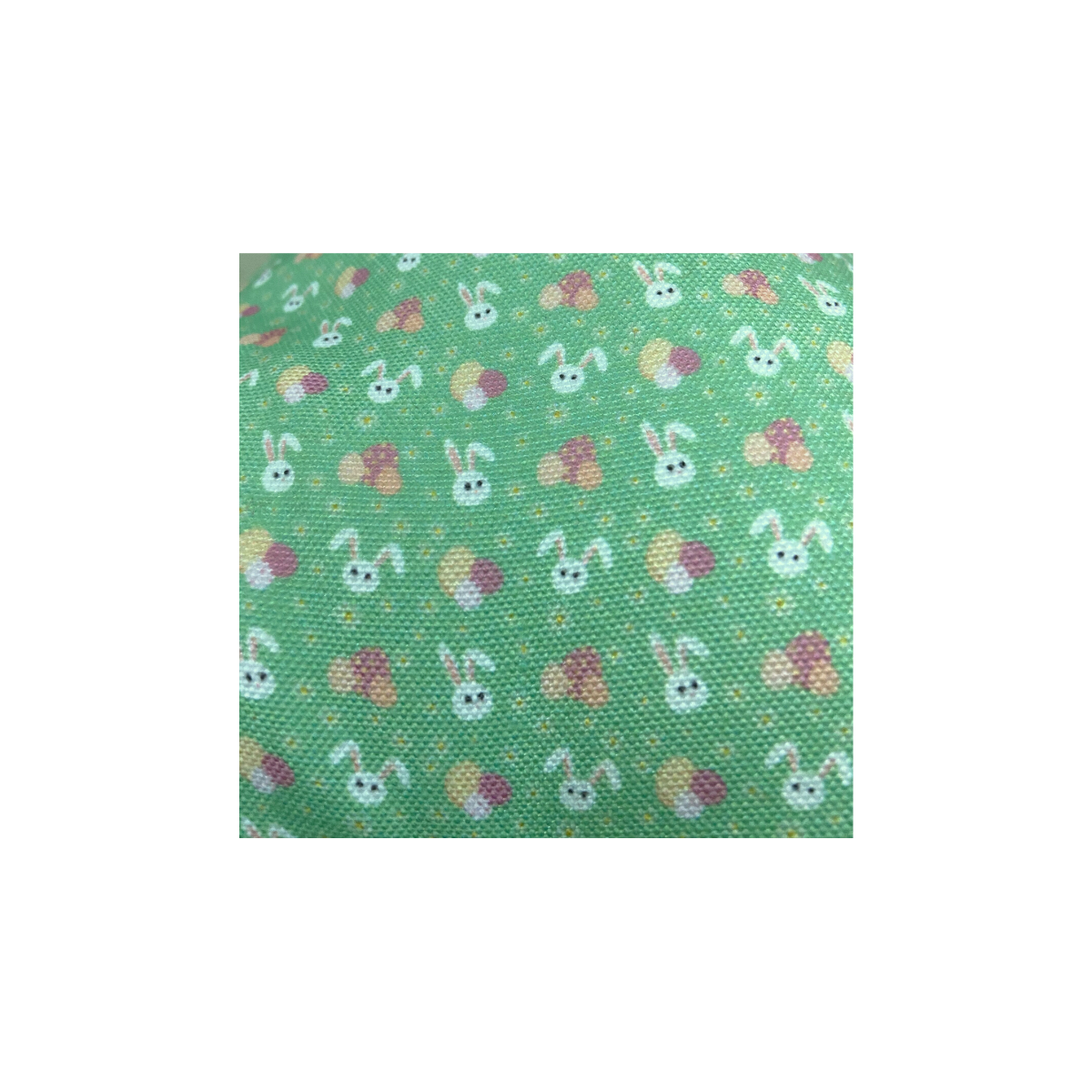 Caninkart Rabbit Cushion for Pets - Mint Green (13x9x2.5 in)