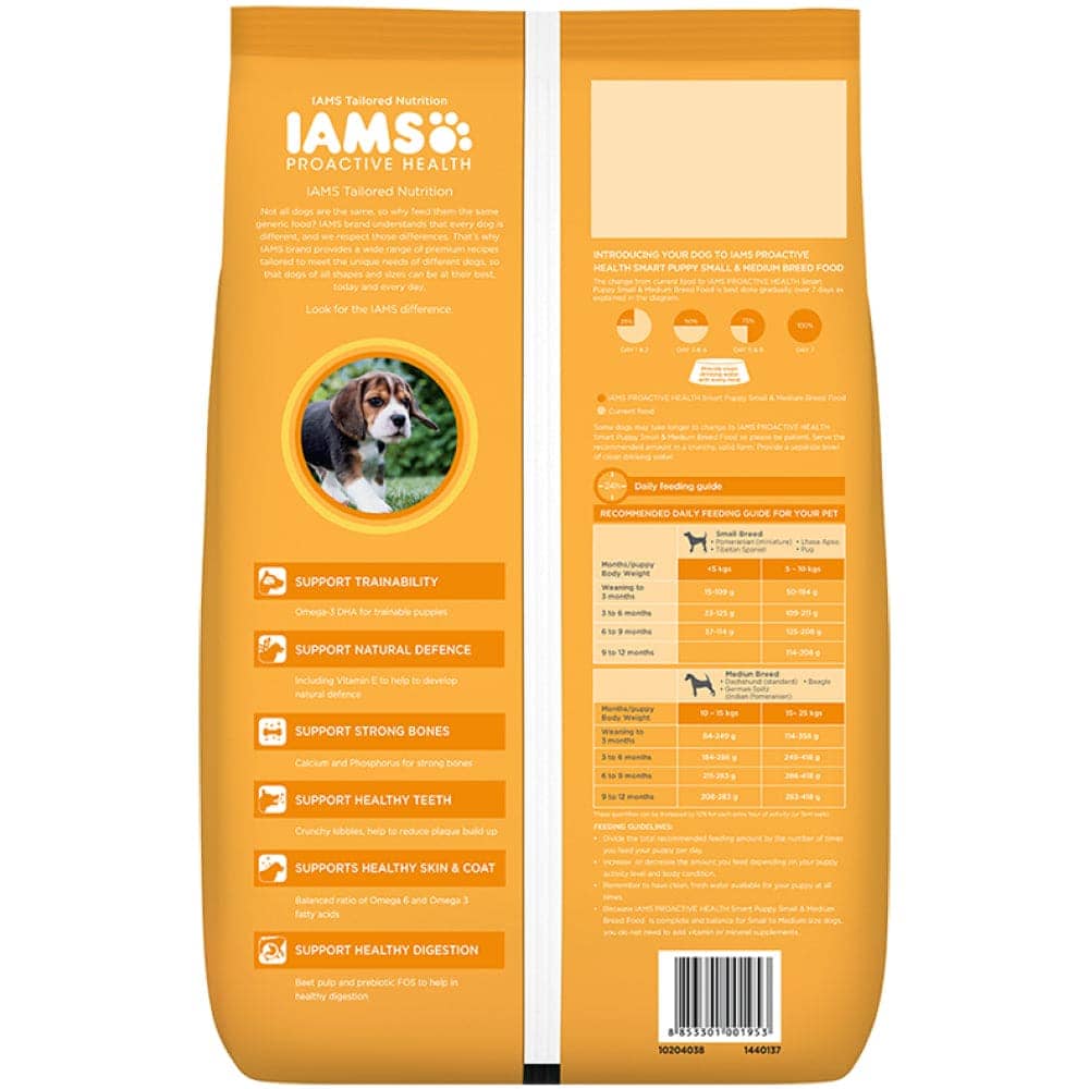 IAMS Proactive Health Smart Small & Medium Breed Puppy Dry Food