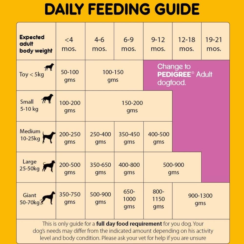 Pedigree Chicken & Milk Dog Dry Food Sample
