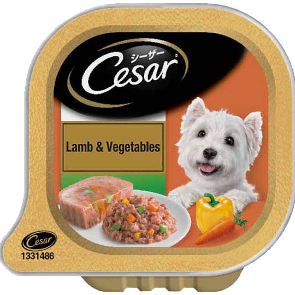Cesar Lamb & Vegetables Adult Dog Wet Food