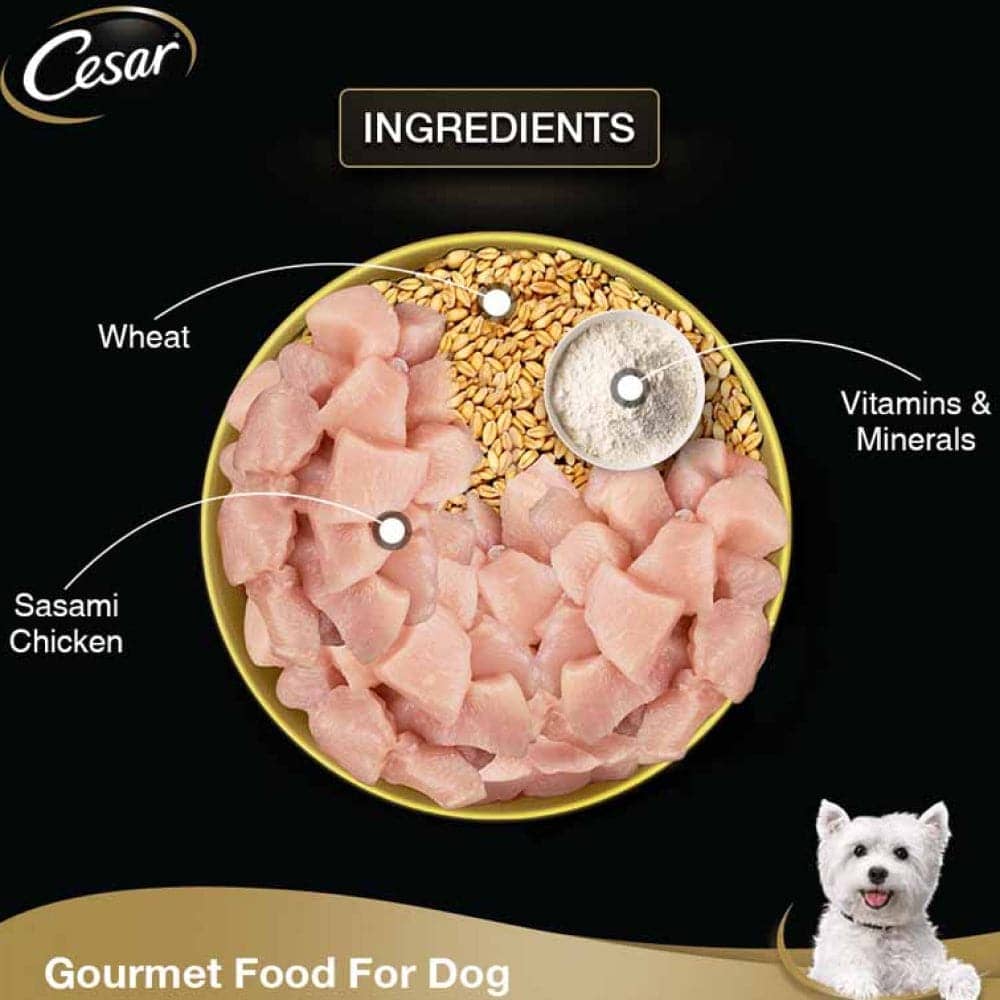 Cesar Sasami Premium Adult Dog Wet Food
