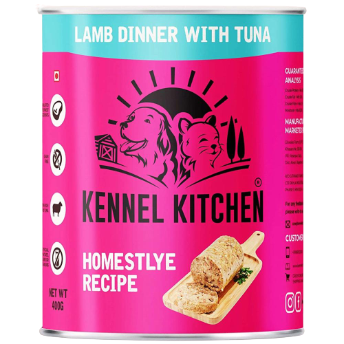 Kennel Kitchen Lamb Dinner with Tuna Dog Wet Food (All Breeds & Ages)