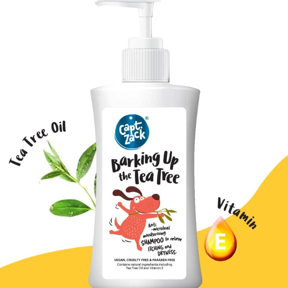 Captain Zack Barking Up The Tea Tree Shampoo for Dogs