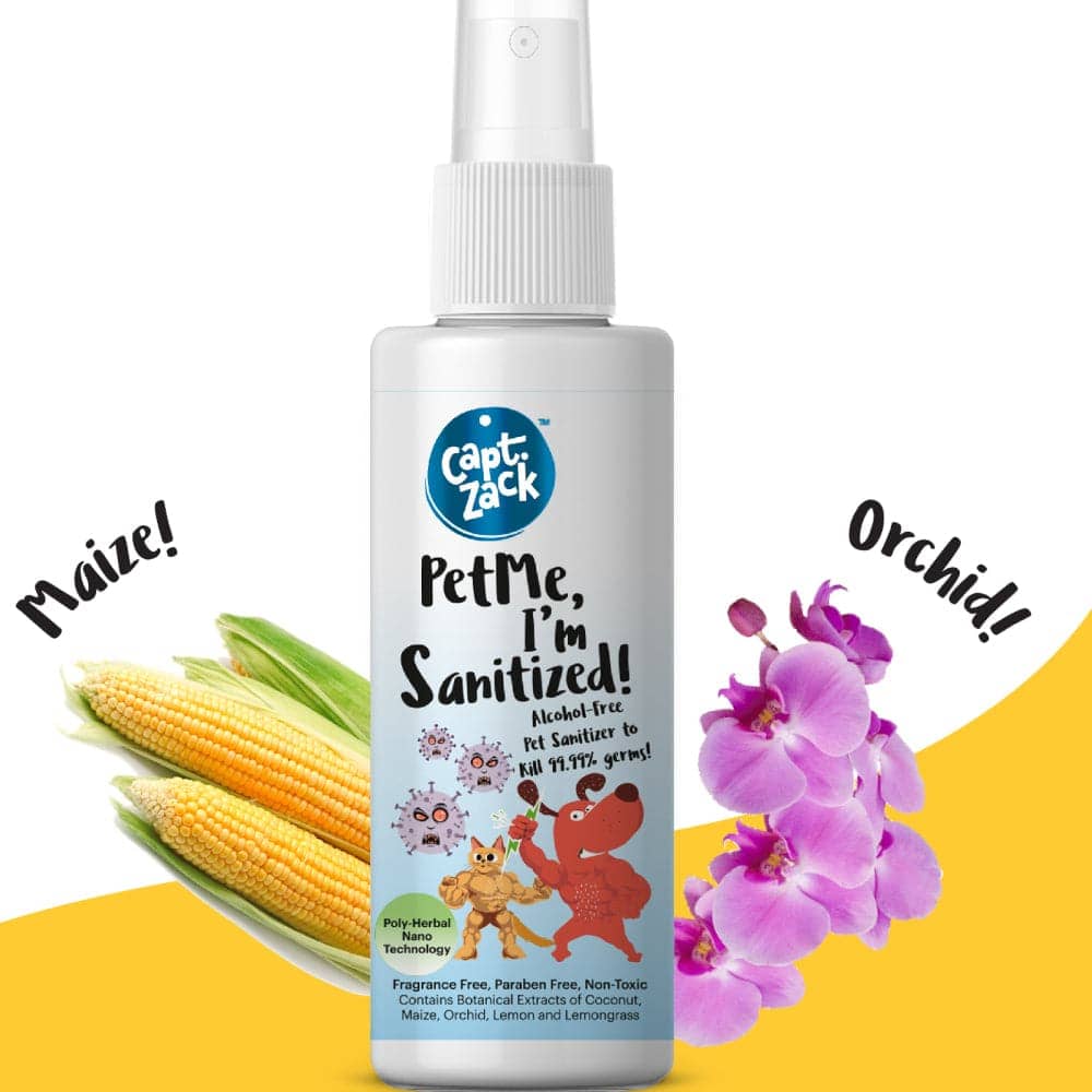 Captain Zack PetMe I’m Sanitized! for Pets