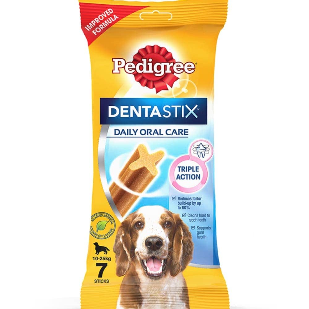 Pedigree Dentastix Oral Care for Adult Dog Treats (Medium Breed10-25 kg)