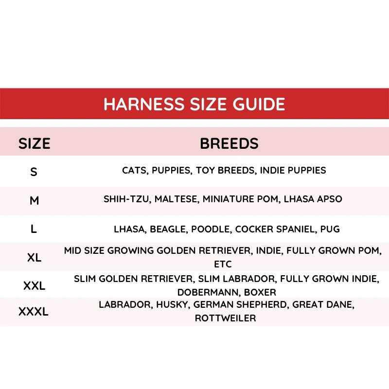 Pet And Parents (Namaste Pets) Stripy Palms Reversible Harness for Dogs