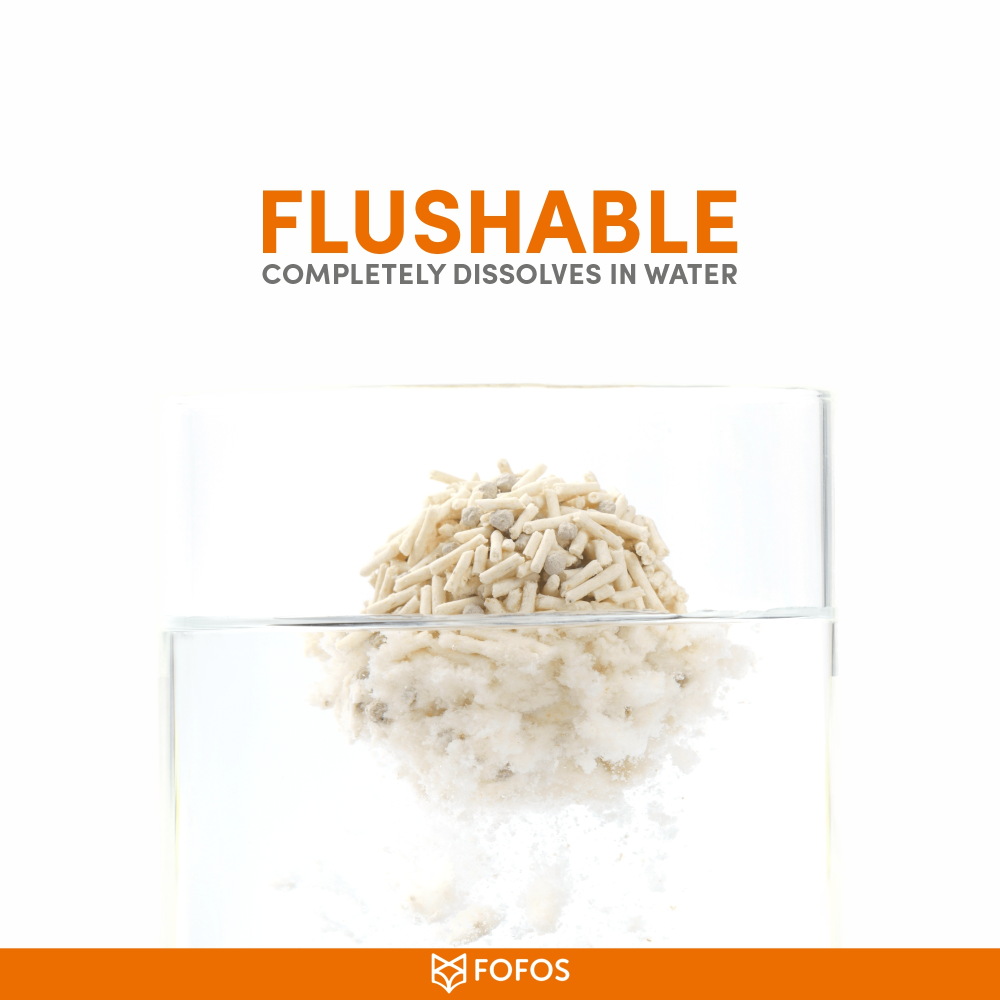 Fofos Tofu&Crushed Bentonite Cat Litter