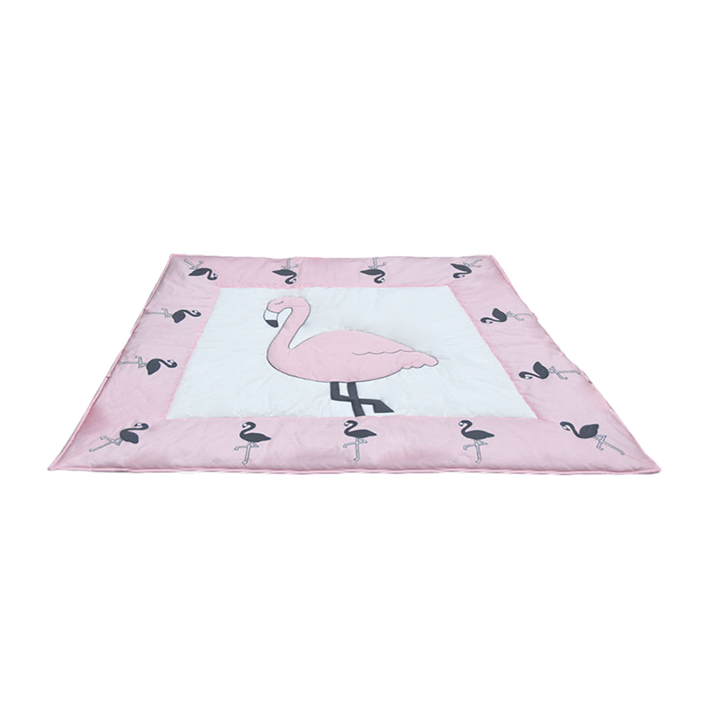 Jazz My Home Flamingo Fun Playmat for Dogs (Hand-Made)