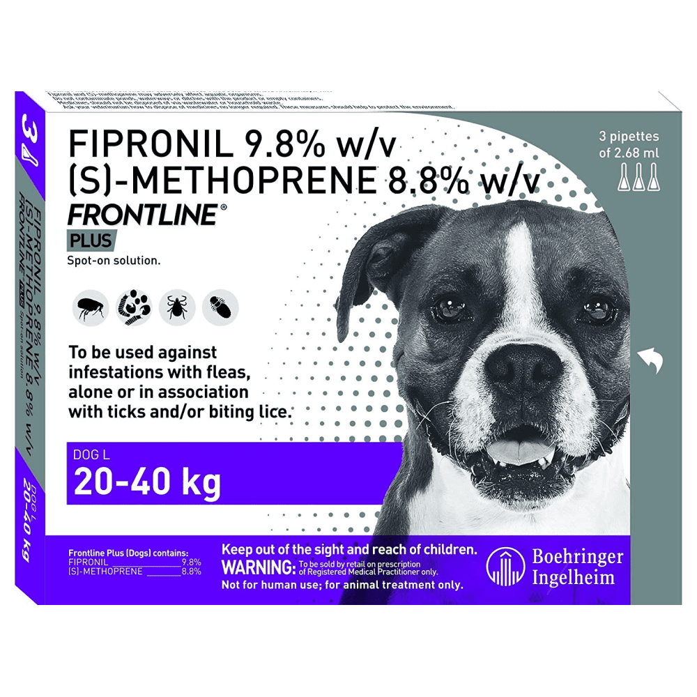 Boehringer Ingelheim Frontline Plus For Large Dogs (20-40kg)