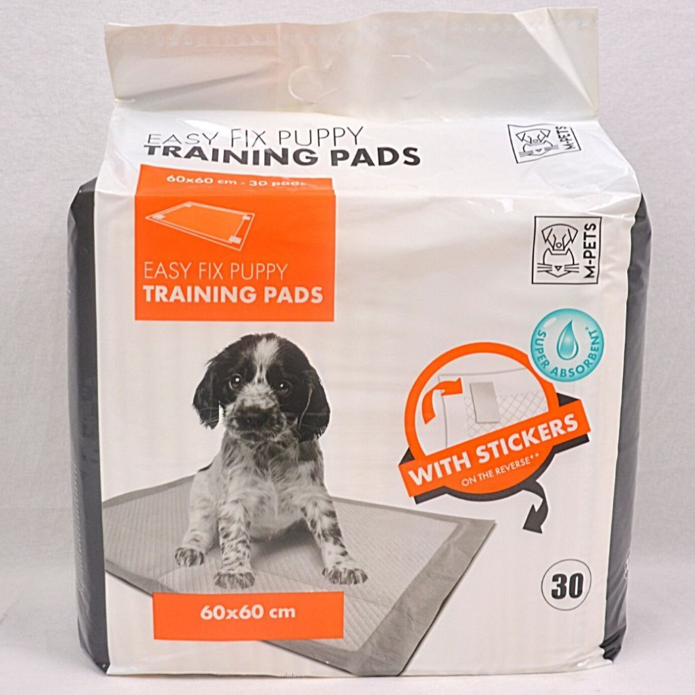 M-Pets Easy Fix Puppy Training Pads With Stickers for Dogs (30 pcs)