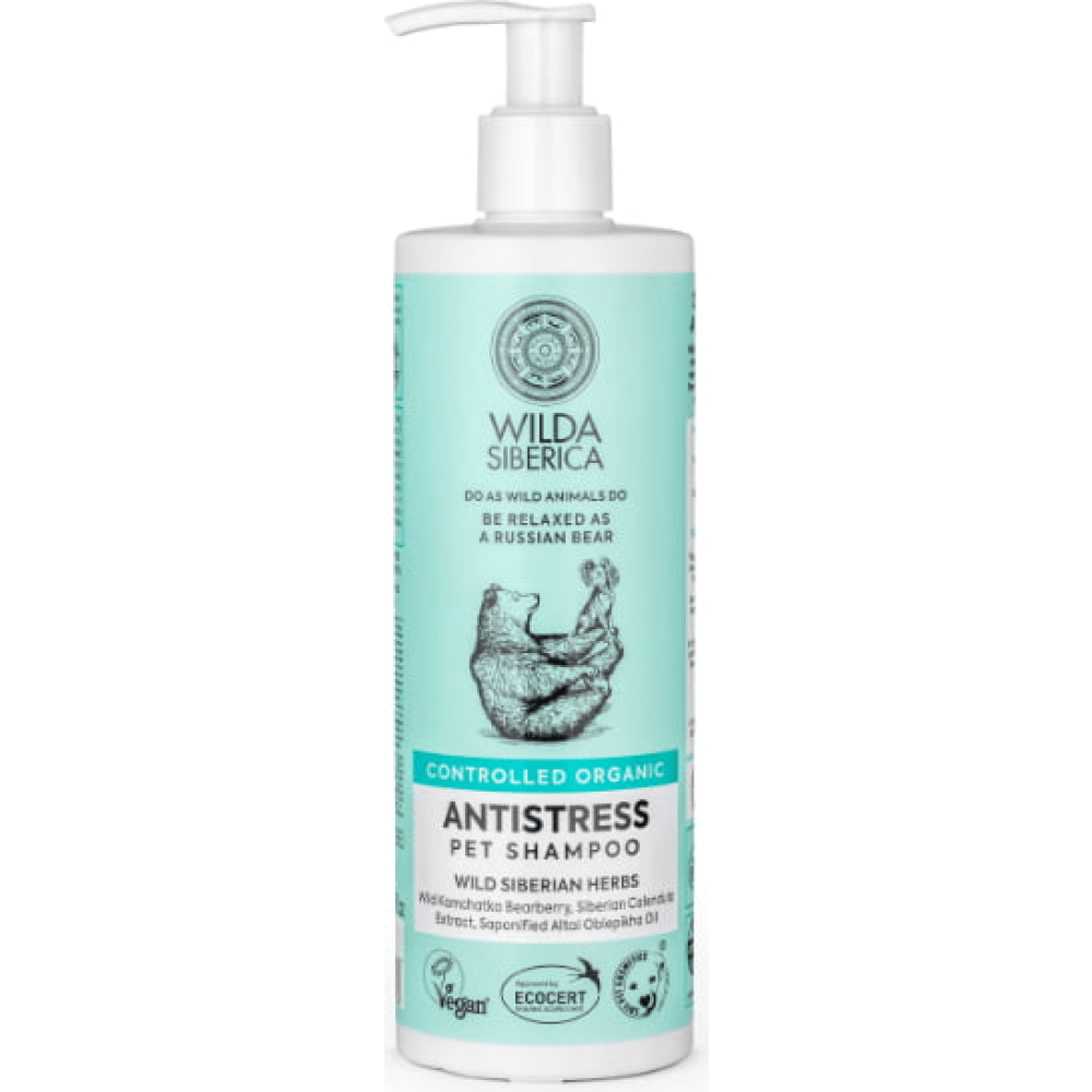 Wilda Siberica Vegan Antistress Pet Shampoo