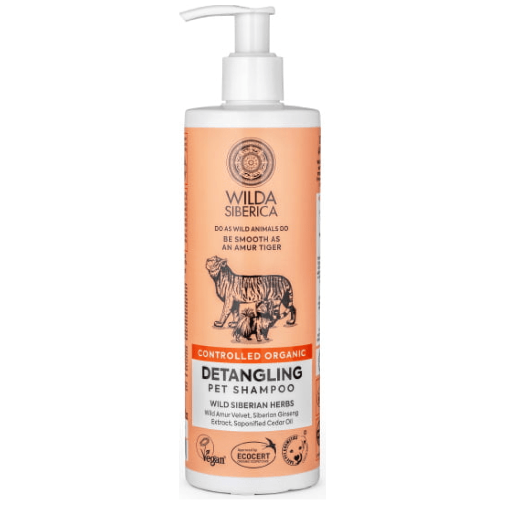 Wilda Siberica Vegan Detangling Pet Shampoo