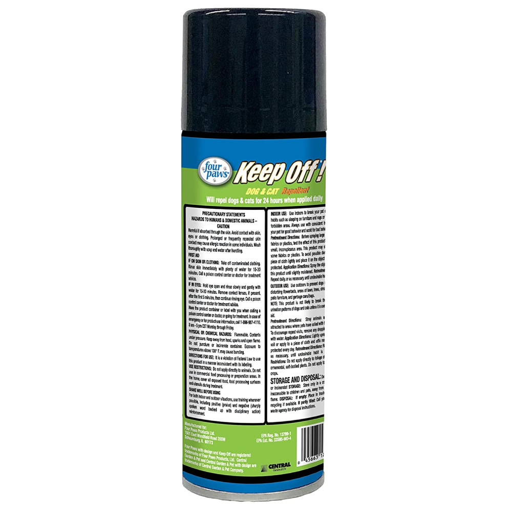 Four Paws Keep Off Indoor & Outdoor Repellant Spray for Pets