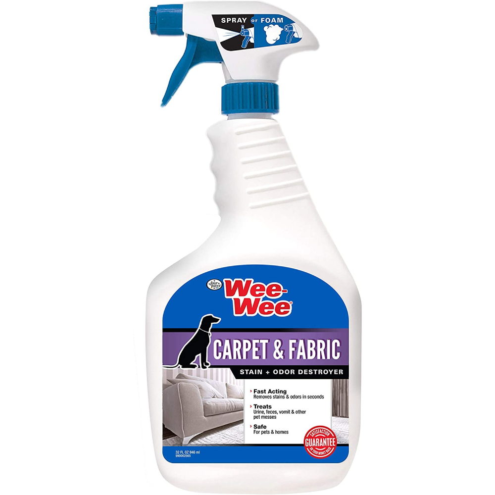 Four Paws Wee-Wee Carpet & Fabric Stain & Odor Destroyer