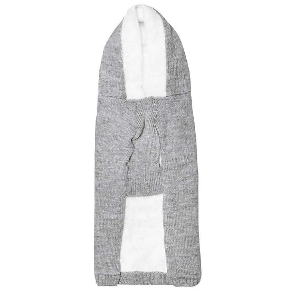 Pet Snugs Fur Coated 3 Bones Sweaters For Dogs (Grey)