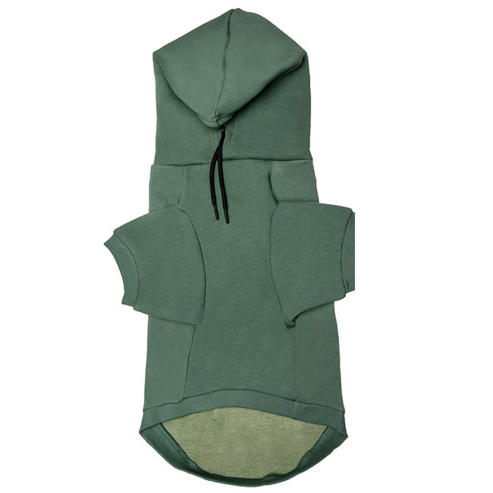 Pet Snugs Dog Bathtub Print Sweatshirt For Dogs (Green)
