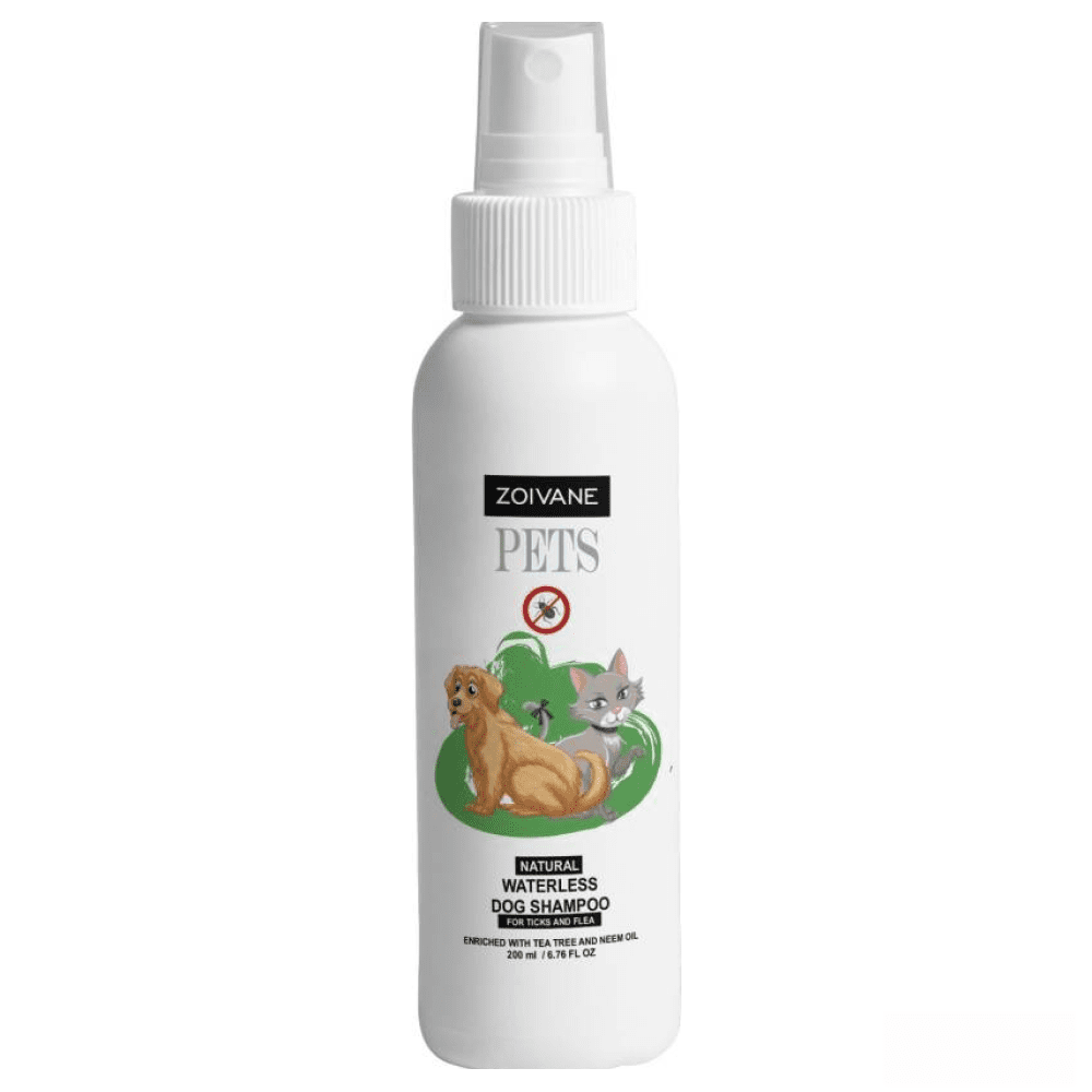 Zoivane Waterless Shampoo for Dogs (Tea Tree & Neem Oil)