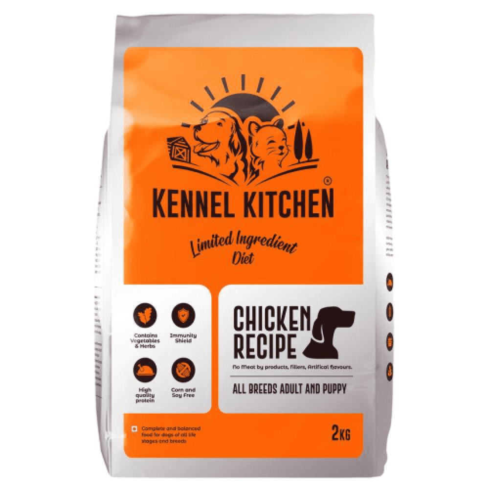 Kennel Kitchen Chicken Recipe Dog Dry Food for Adults & Puppies