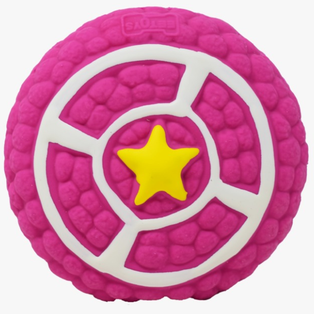 Smarty Pet Latex Pie Shaped Toy for Dogs