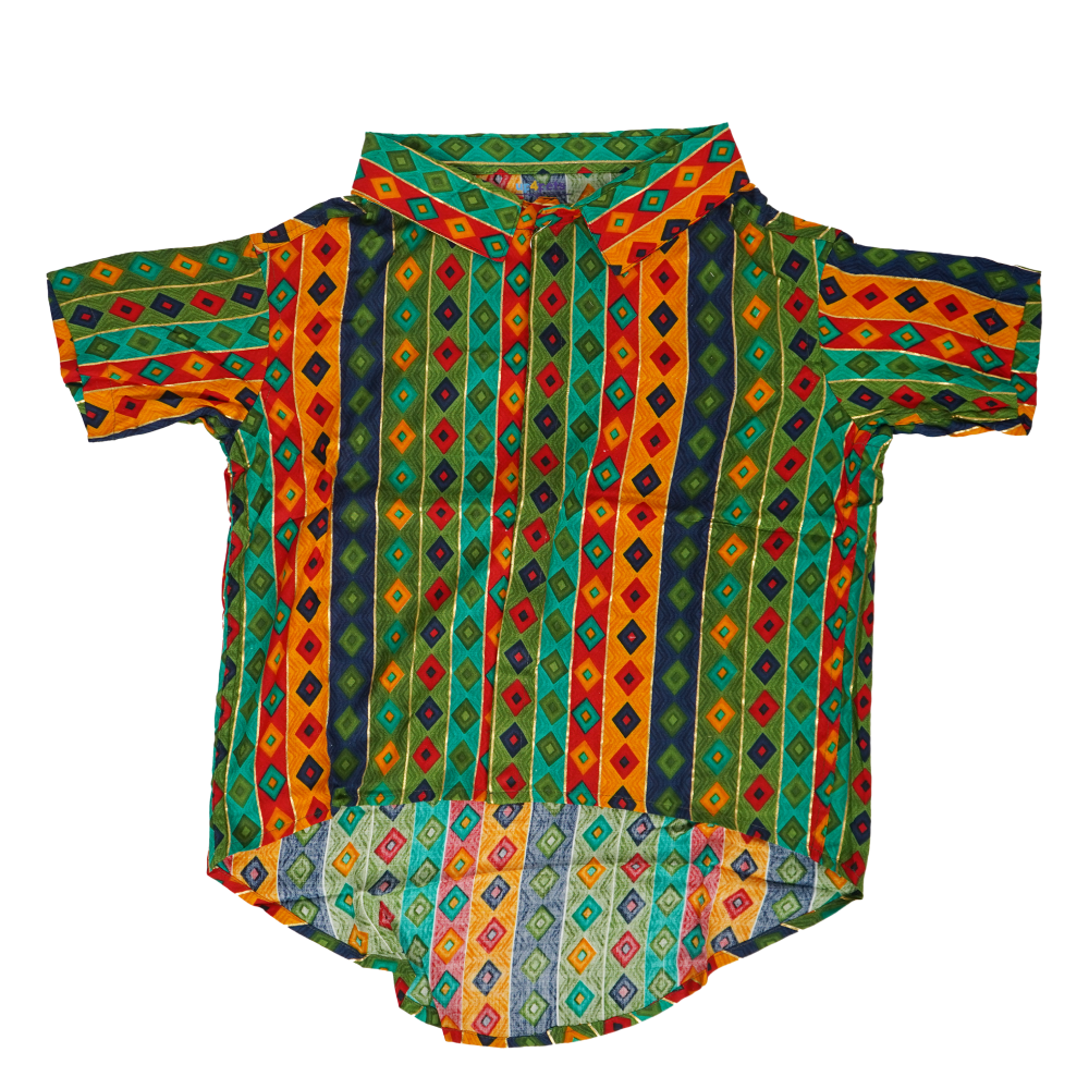 Up4pets Dholi Taro Cotton Shirts For Dogs (Green)