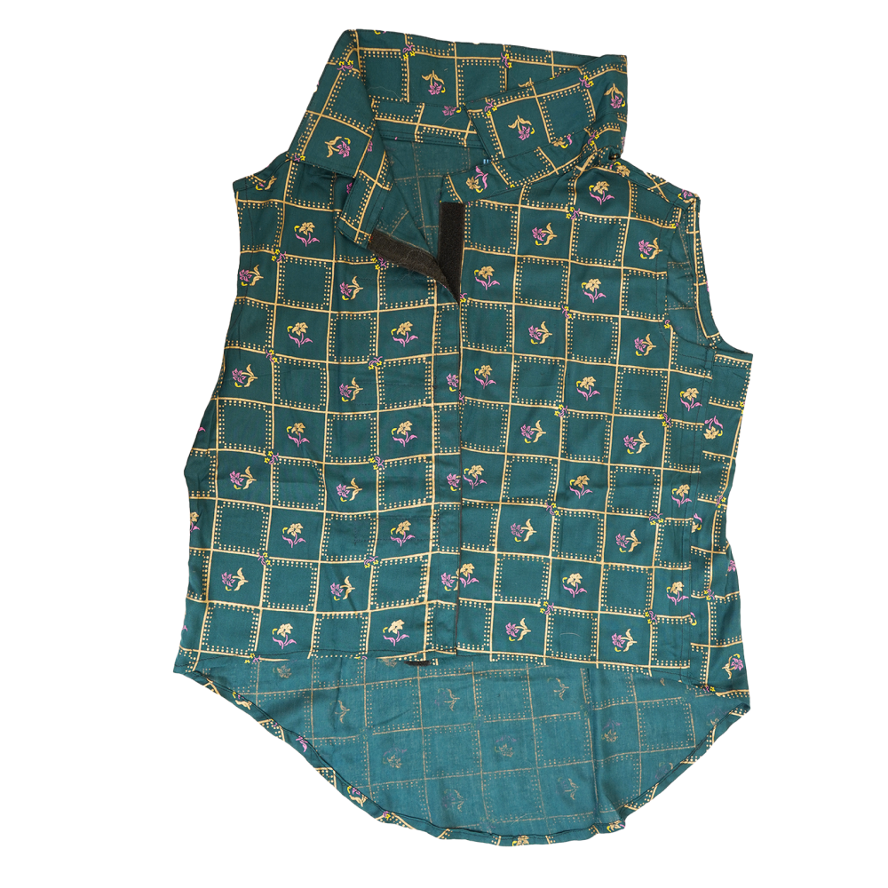 Up4pets Noor Cotton Shirts For Dogs (Green)