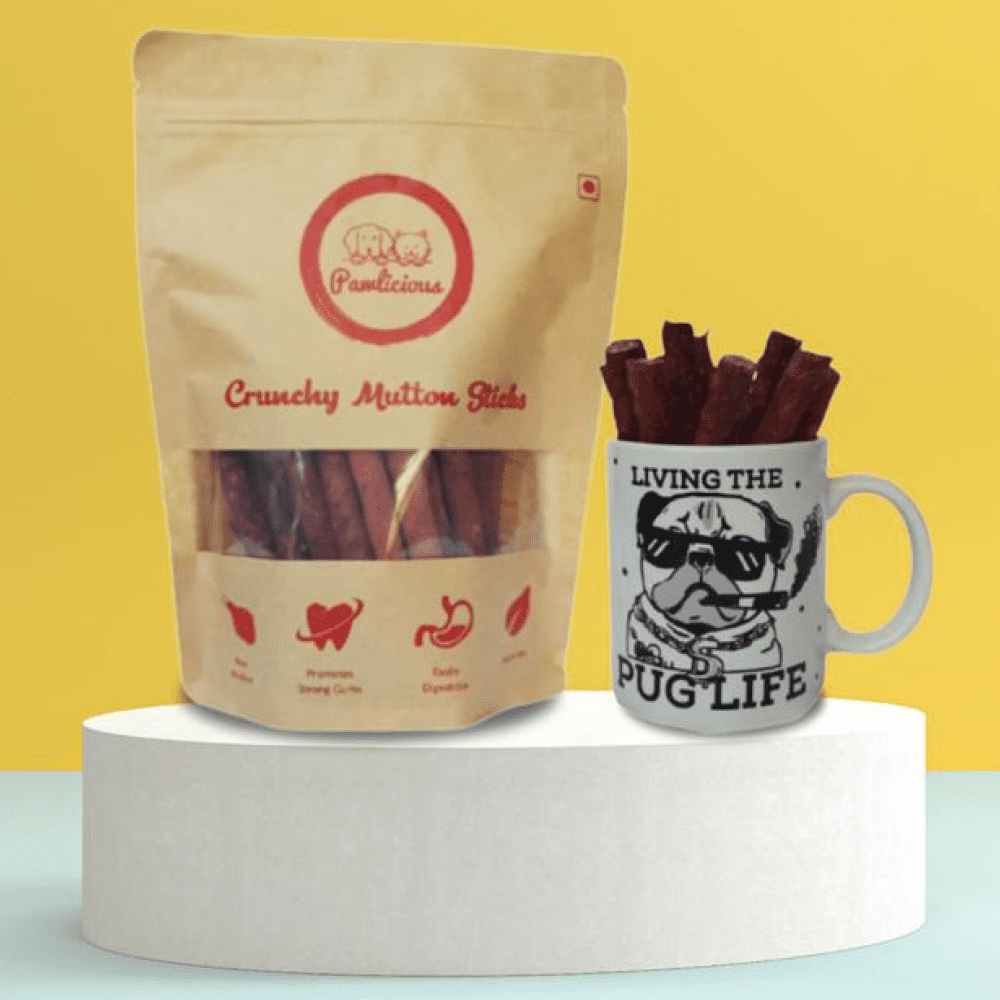 Pet Feast Pawlicious Mutton Crunchy Sticks Dog Treats