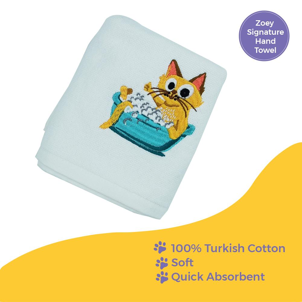 Captain Zack Zoey Signature Hand Towel for Pets