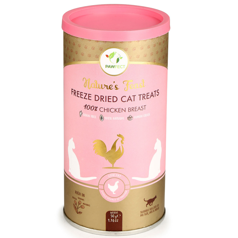 Pawfect Natures Feast Chicken Breast Cat Treats