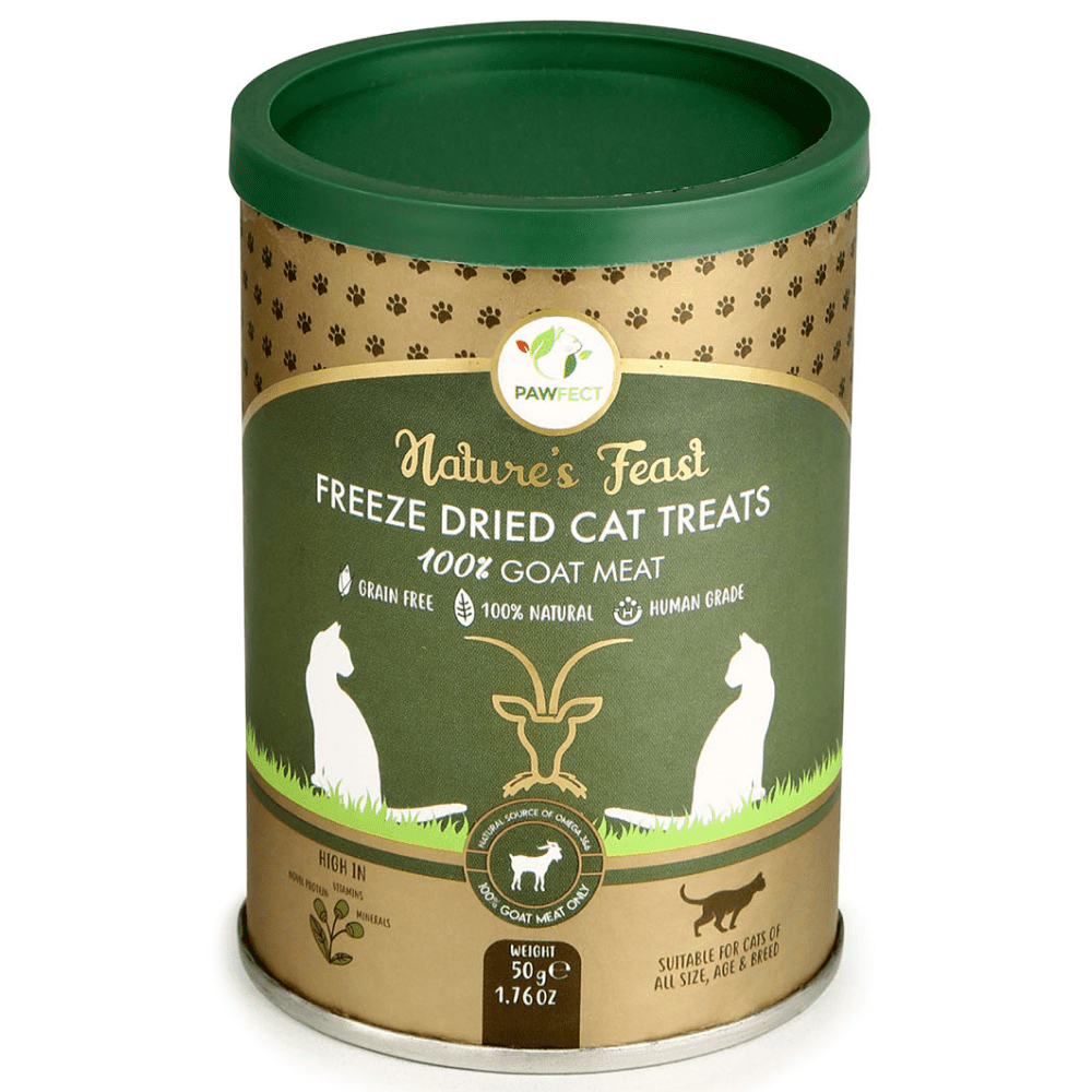 Pawfect Natures Feast Goat Meat Cat Treats