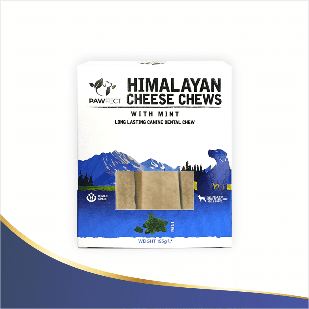 Pawfect Himalayan Cheese Chews with Mint Dog Treats