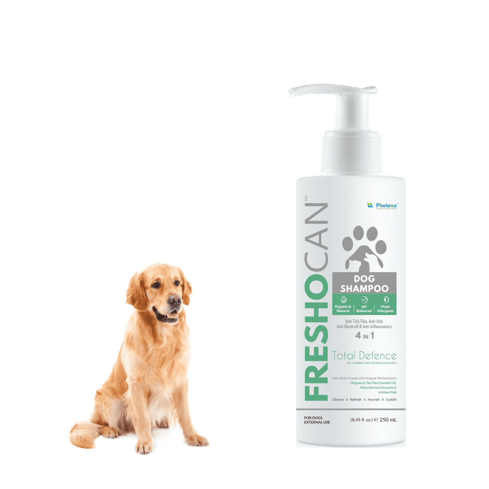 Phelenx Freshocan 4 in 1 Shampoo for Dogs