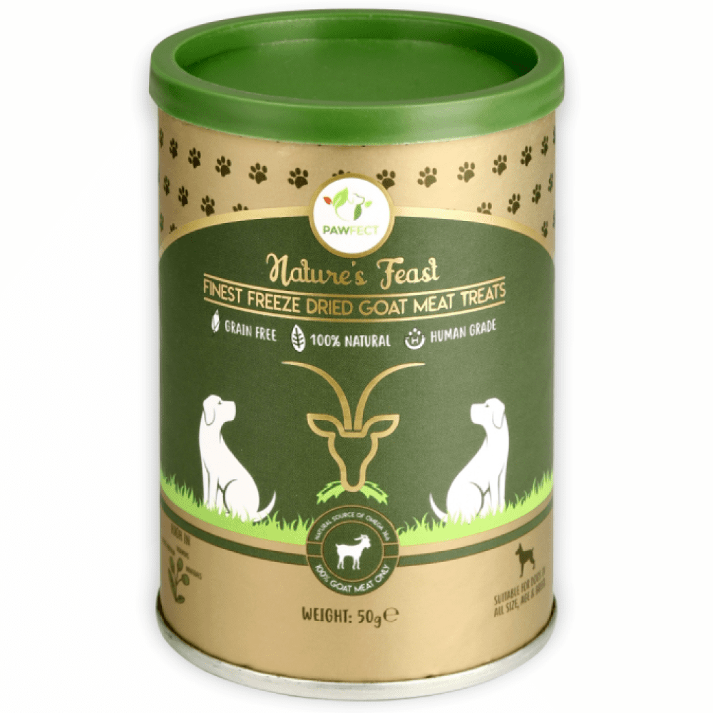 Pawfect Natures Feast Goat Meat Dog Treats