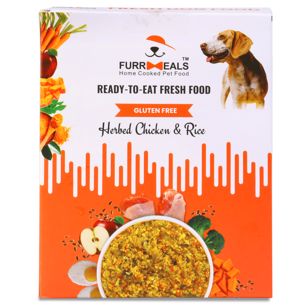FurrMeals Herbed Chicken & Rice Ready-to-Eat Dog Wet Food (X-Large Dogs)