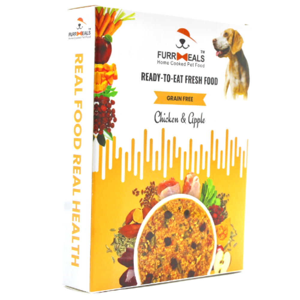 FurrMeals Grain Free Chicken & Apple Ready-to-Eat Dog Wet Food (Small Dogs)
