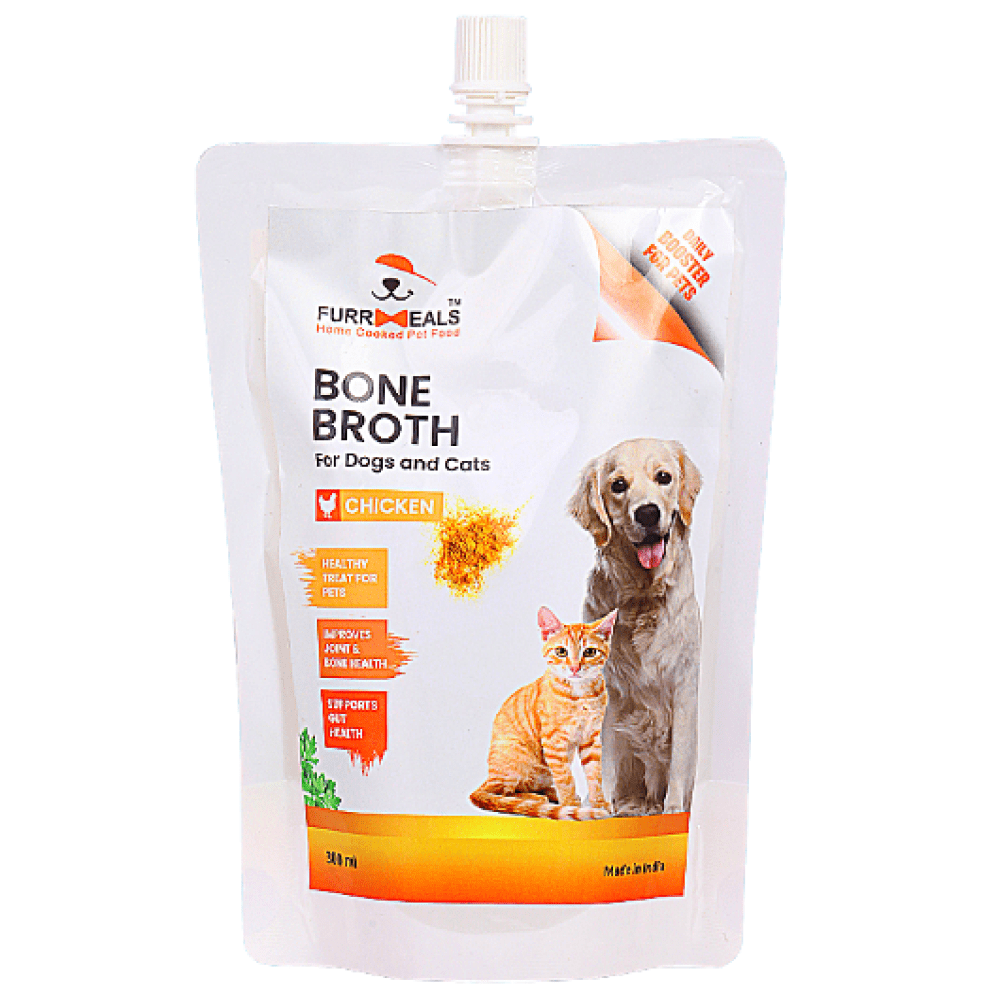FurrMeals Chicken Bone Broth for Pets