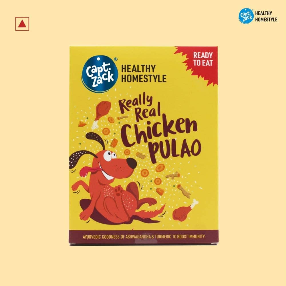 Captain Zack Chicken Pulao Fresh Food for Dogs