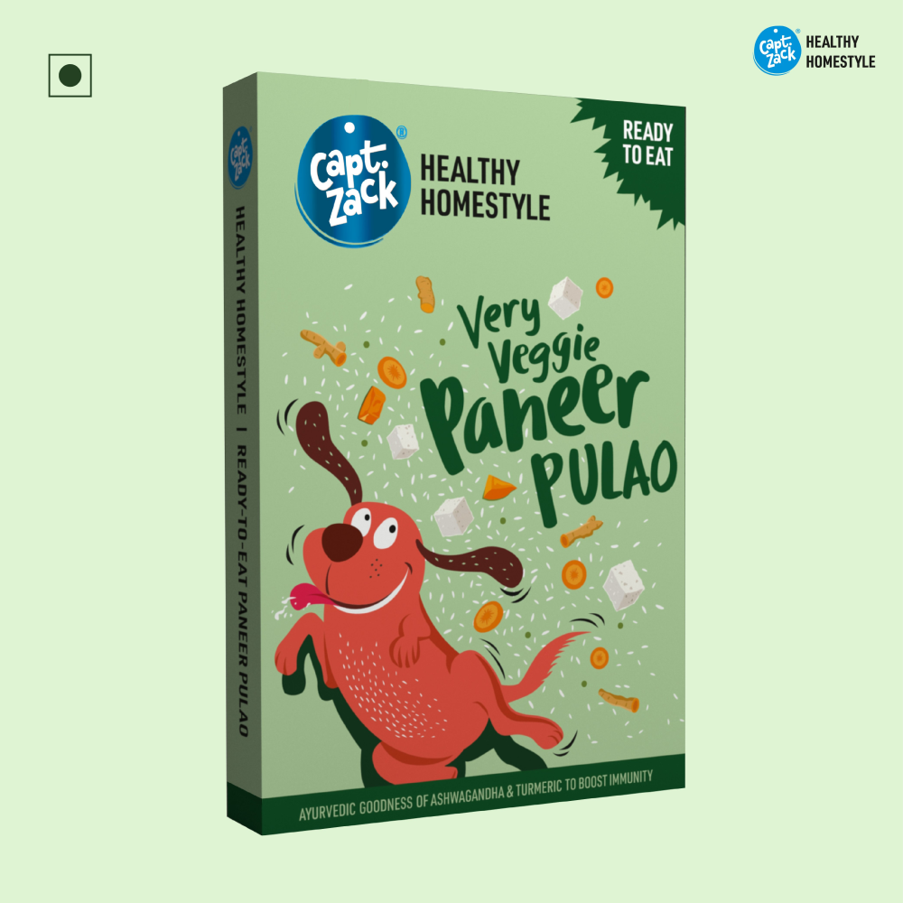 Captain Zack Paneer Pulao Fresh Food for Dogs