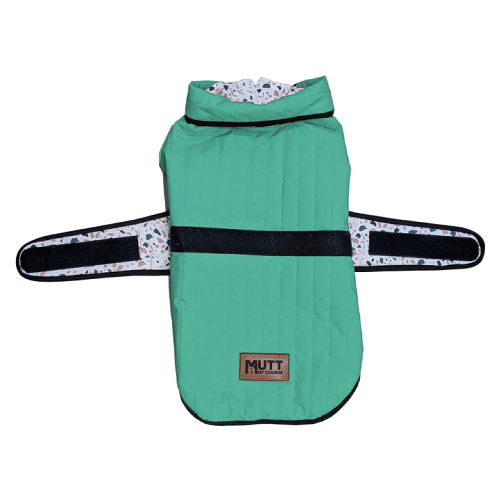 Mutt of Course Flap Jacket For Dogs (Green)