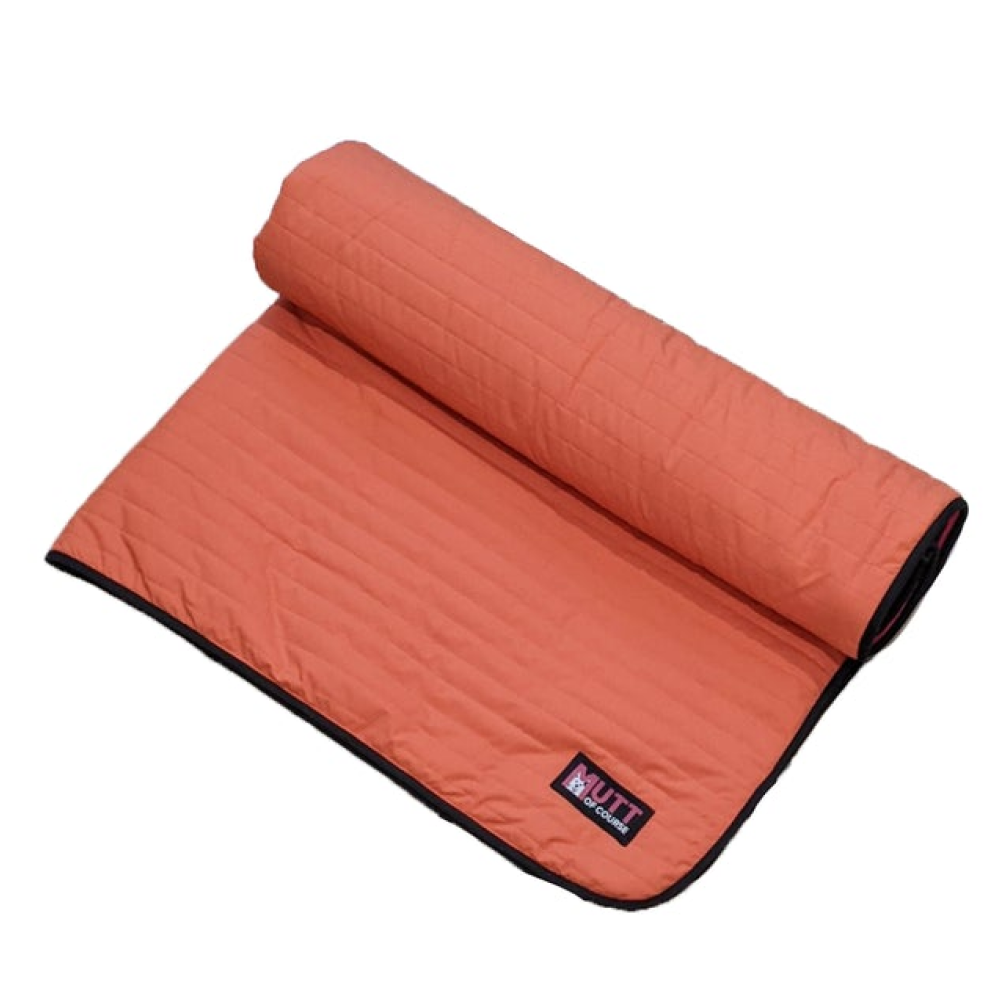 Mutt of Course Blanket For Dogs (Retro Orange)