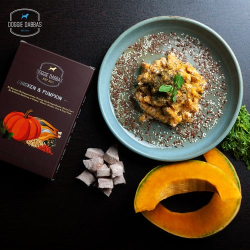 Doggie Dabbas Chicken & Pumpkin Fresh Dog Food